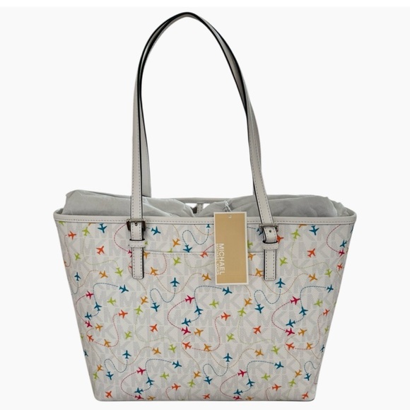 Michael Kors Limited Edition Airplane Motif Tote - Picture 4 of 6